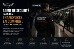 Agent de sécurité transports en commun