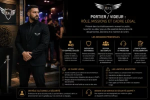 Portier videur sécurité boite de nuit