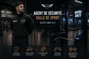 Salle de sport acces libre agent de securite