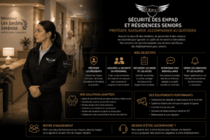 Sécurité ehpad résidence senior