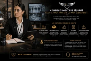 combien agent de securite evenement