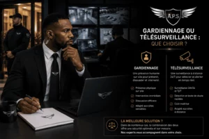 gardiennage ou telesurveillance