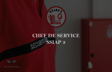 CHEF DE SERVICE AGENT SECURITE INCENDIE SSIAP 3